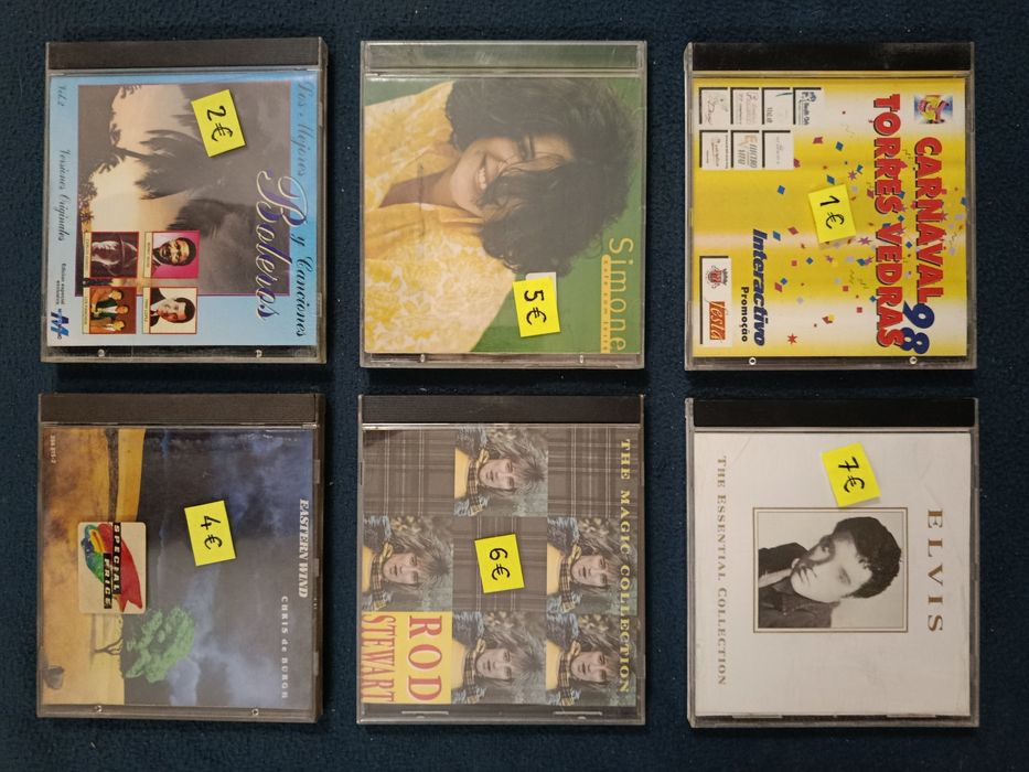 Lote de 48 CD's ( os melhores l )