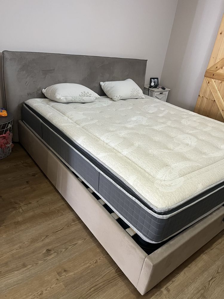 Cama e colchao para venda