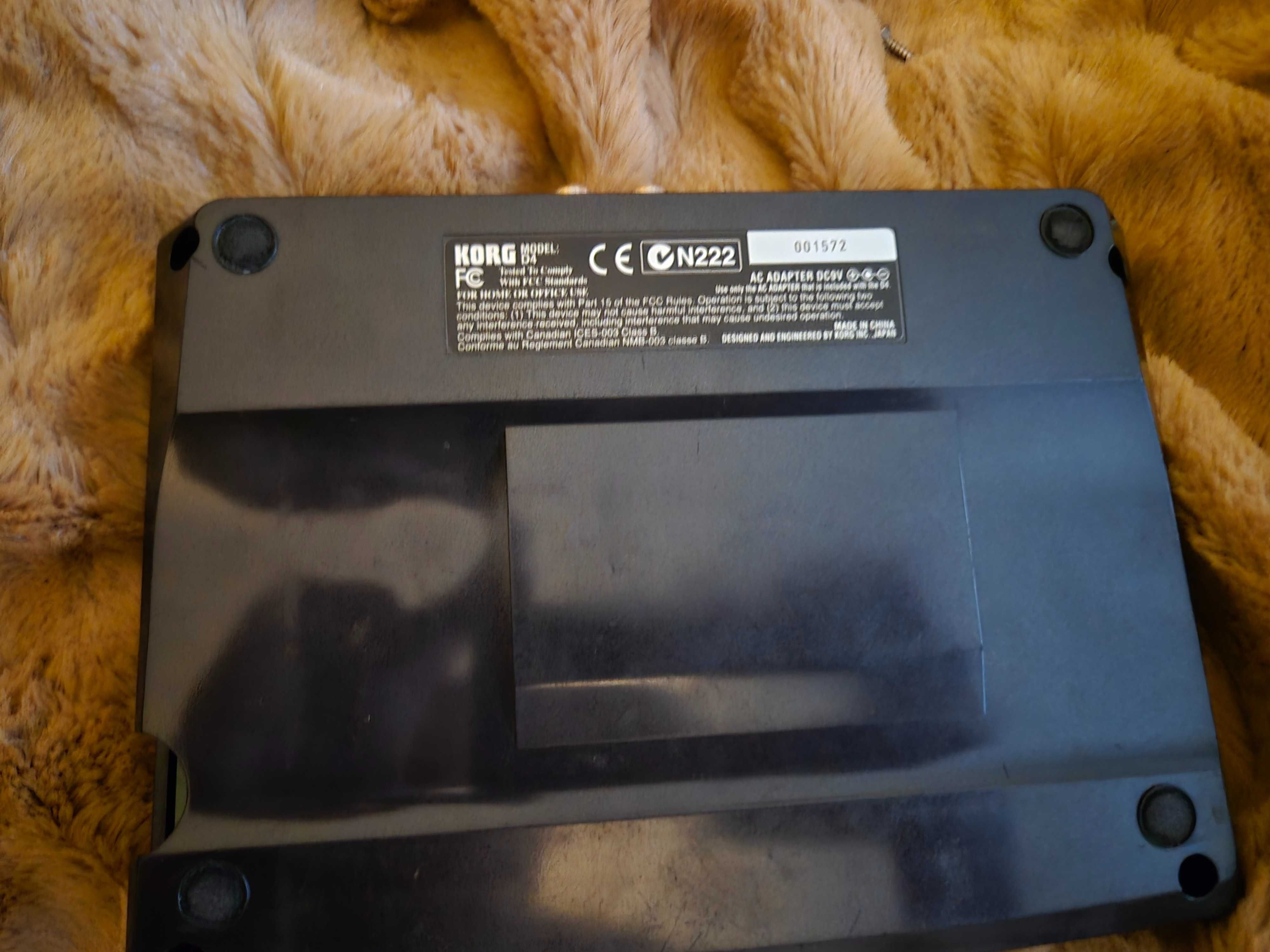 Rejestrator cyfrowy Korg D4, digital recorder