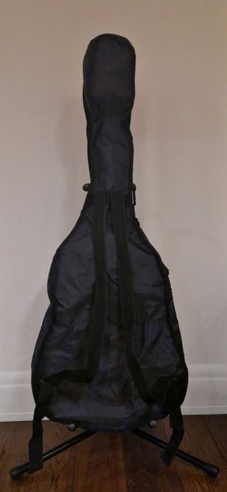 Gitara klasyczna/akustyczna ze stojakiem i pokrowcem