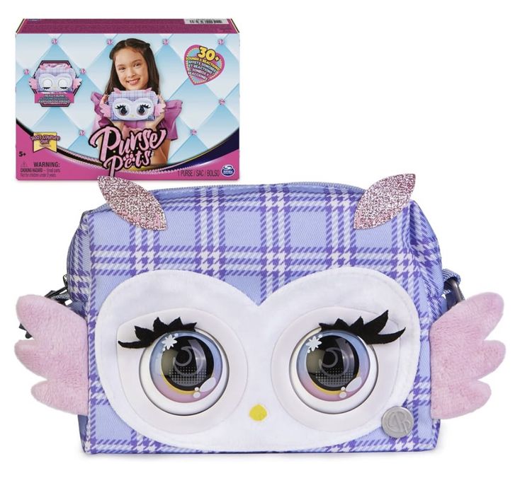 Інтерактивна сумочка Purse Pets owl Сова