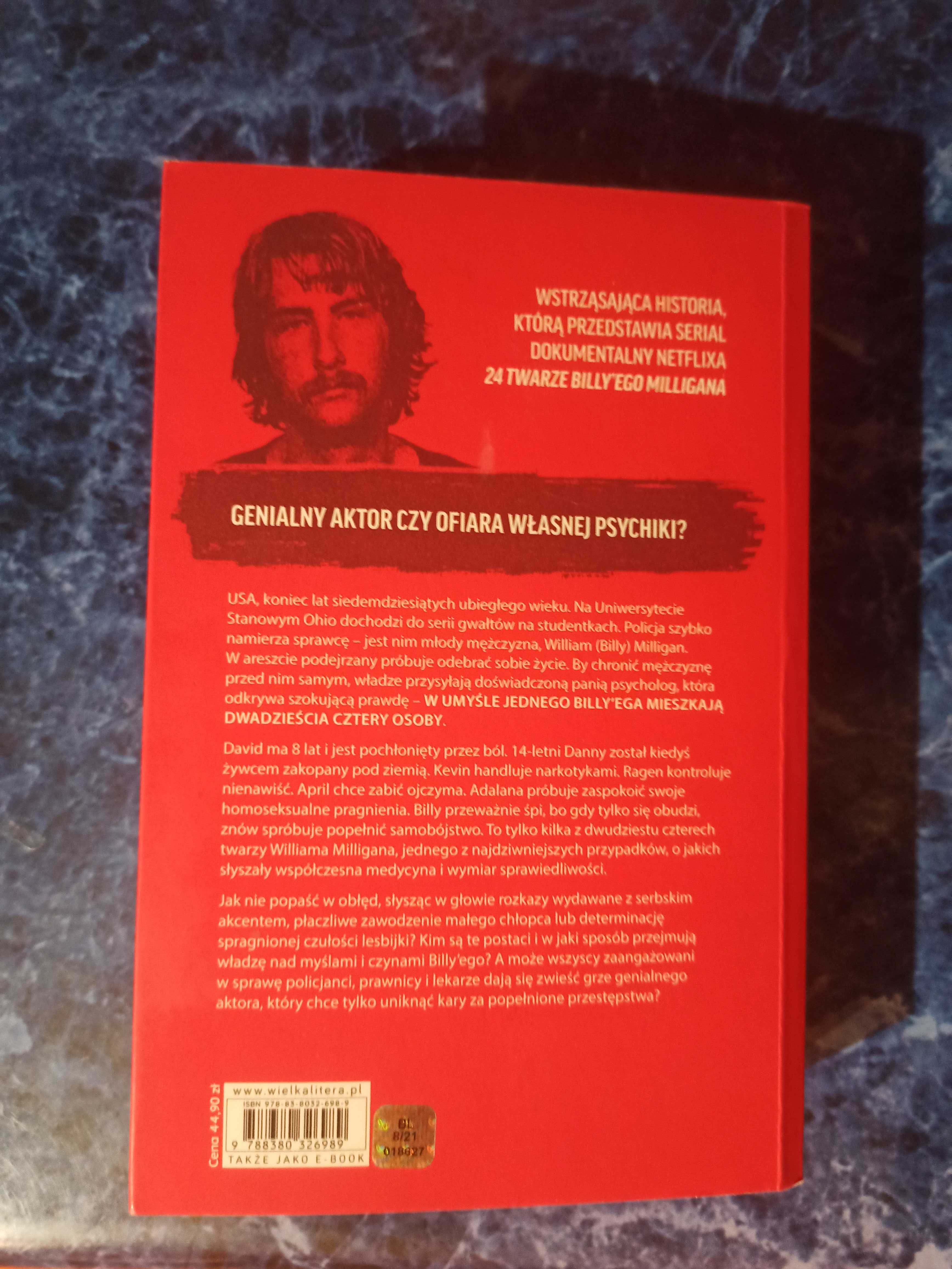 Człowiek o 24 twarzach - Daniel Keyes
