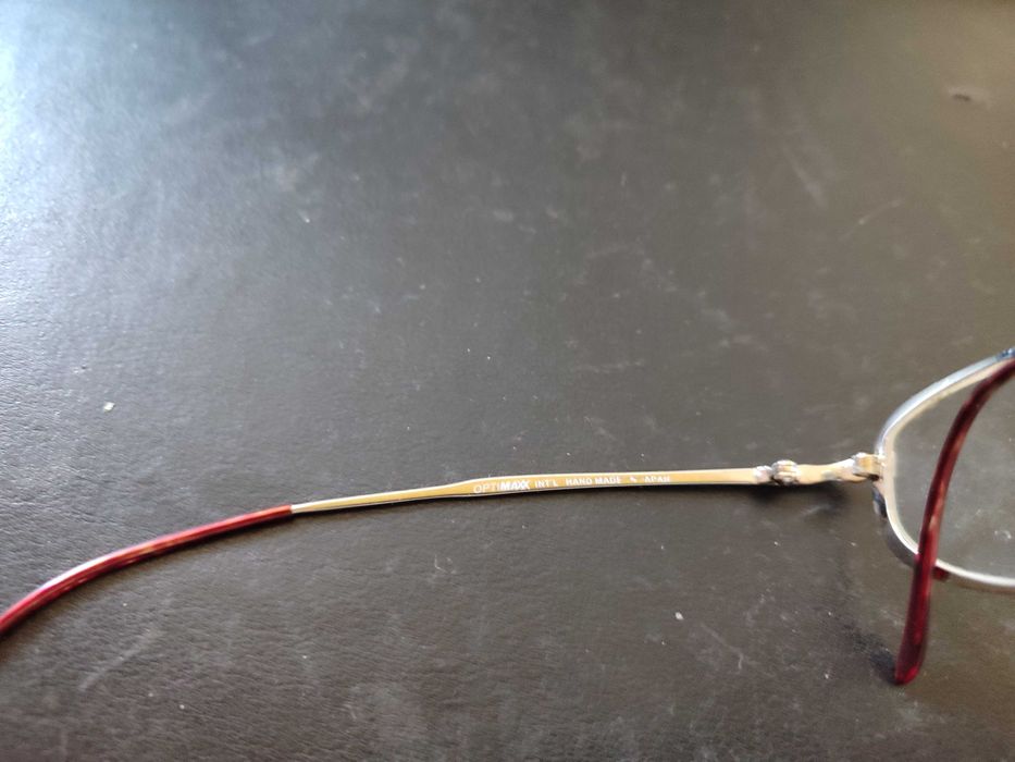 Очки. Оправа металлическая, медицинская сталь. Япония