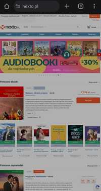 e-booki audiobooki voucher 100 PLN za 70 PLN (nexto.pl)