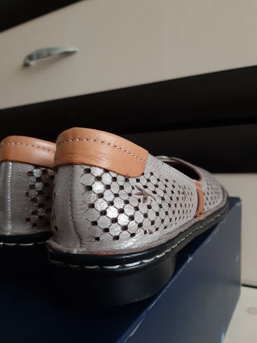 Шкіряні жіночі мокасини LAPINTA