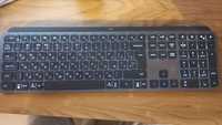 Клавіатура бездротова Logitech MX Keys Space Gray
