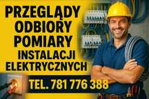 Przegląd elektryczny/pomiary instalacji