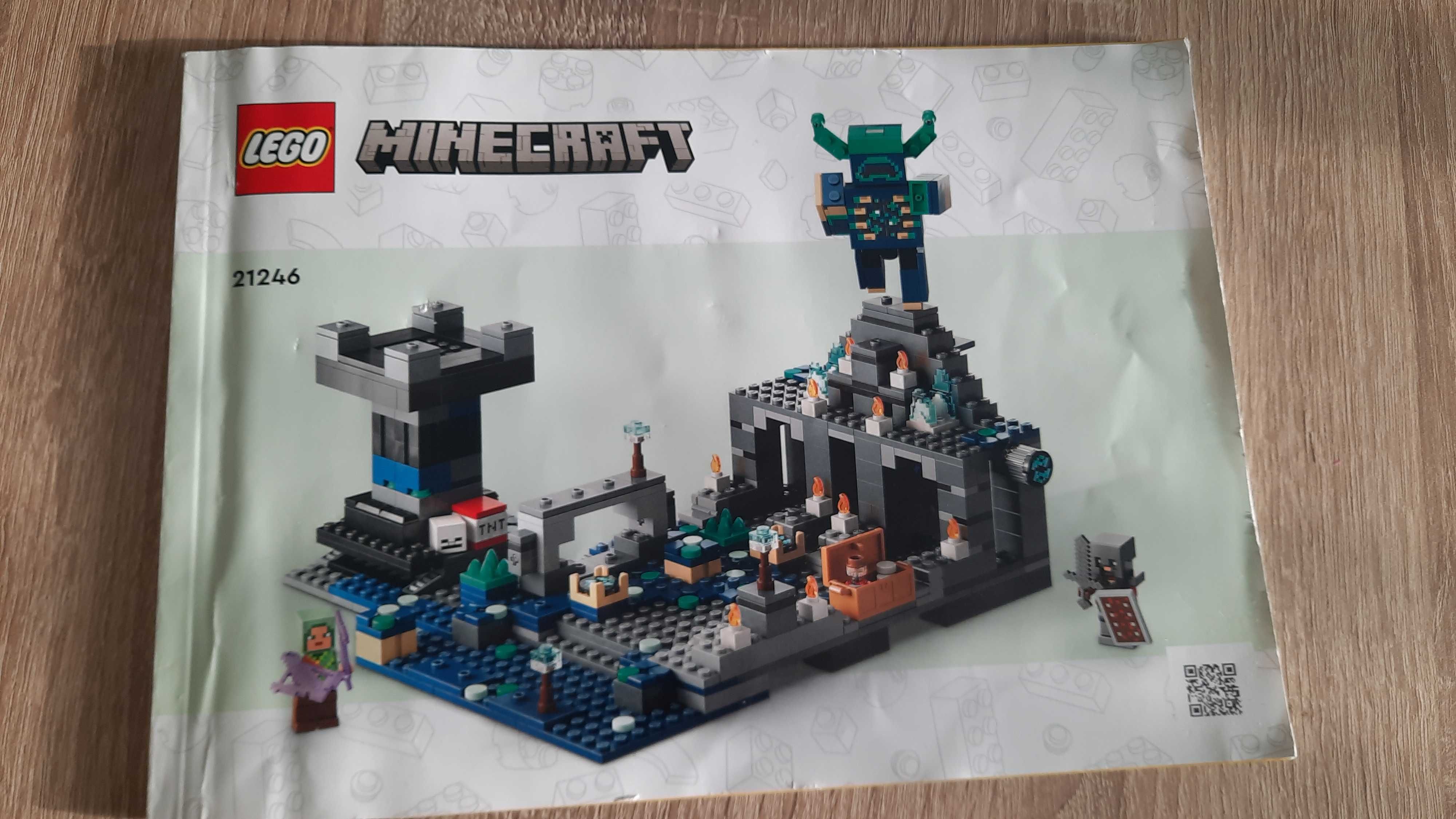 Lego 21246 Minecraft Bitwa w Mrocznej Głębi