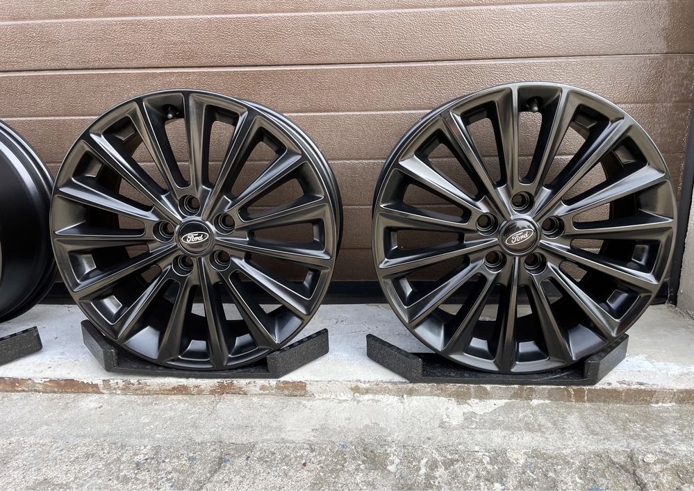 4x felgi aluminiowe 5x108 r17 7J et50 Alufelgi Oryginał Ford Czarne 17