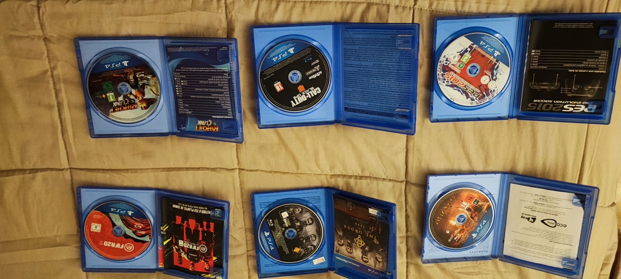 Vendo vários jogos da PS4, em conjunto ou separado