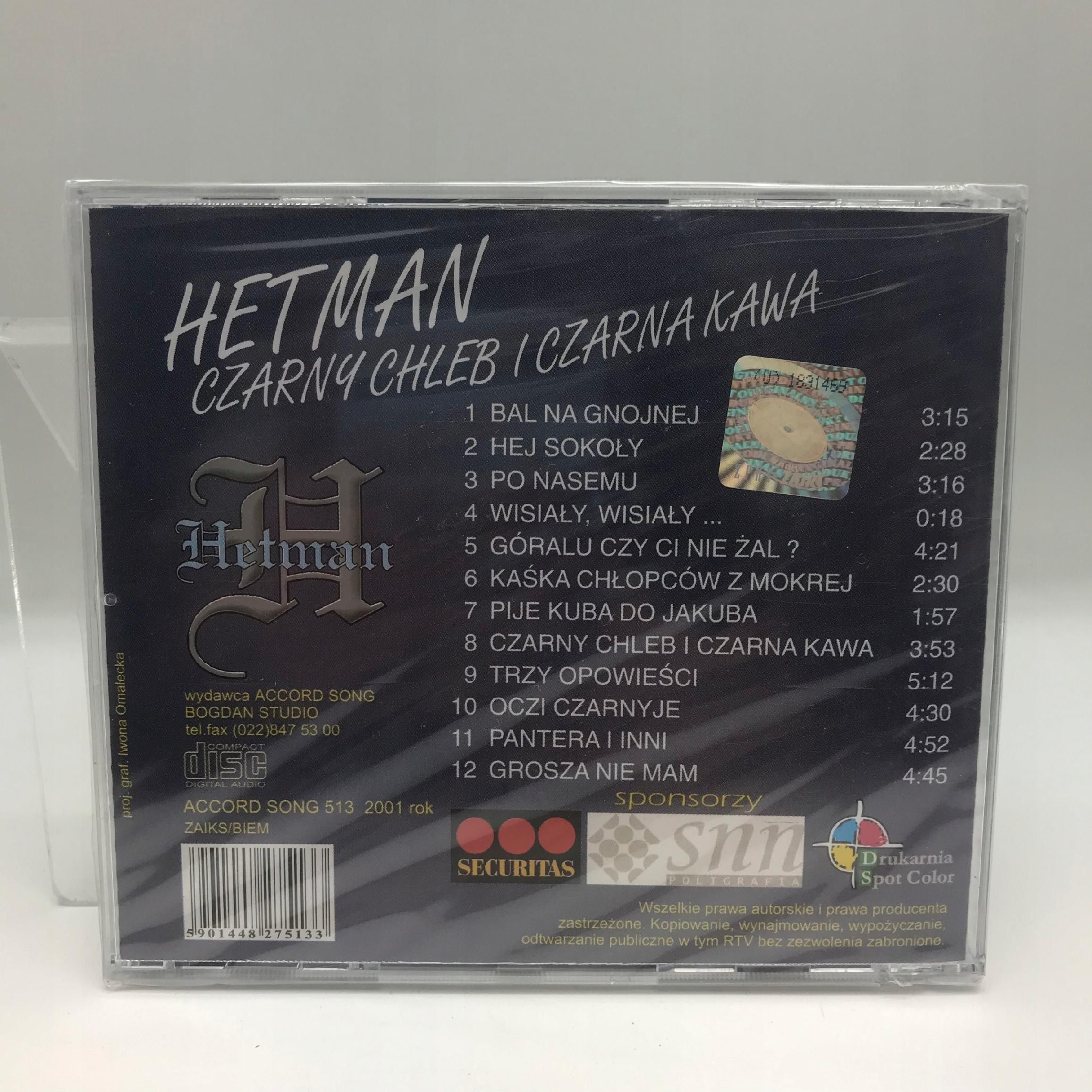 cd - hetman - czarny chleb i czarna kawa