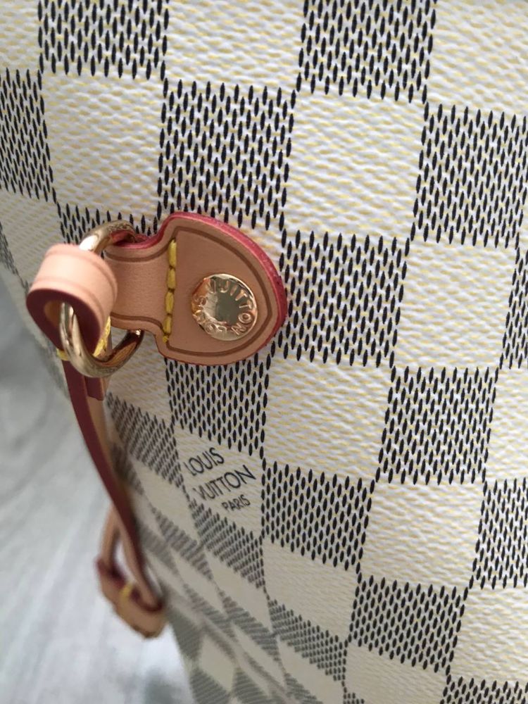 Сумка шопер lv louis vuitton neverfull базова вмістка оригінал номерна