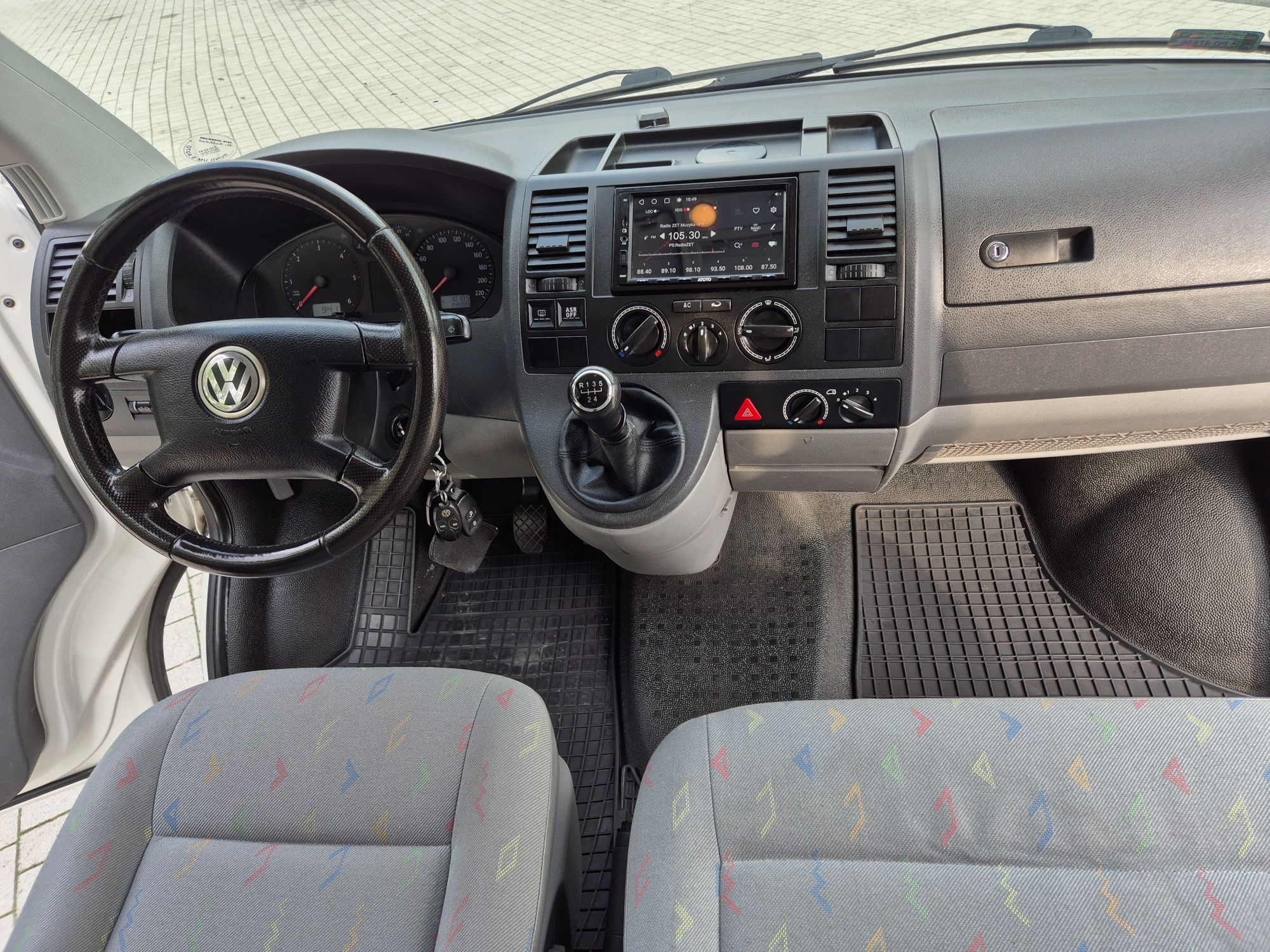 Volkswagen Transporter t5 1.9 Long Caravelle Nawiewy Webasto