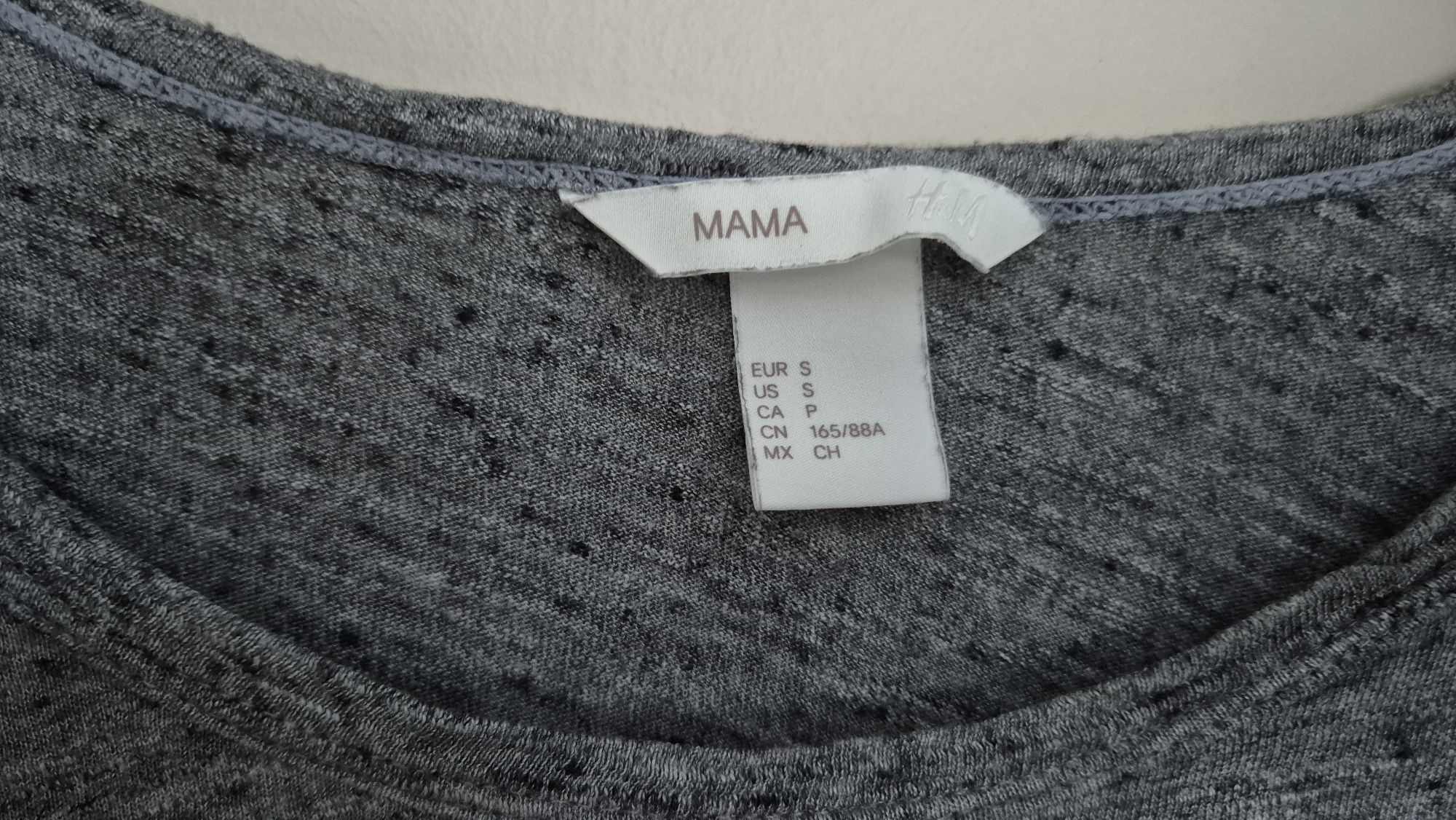 Top/ t-shirt z długim rękawem, Mama- ciąża, &M,  S