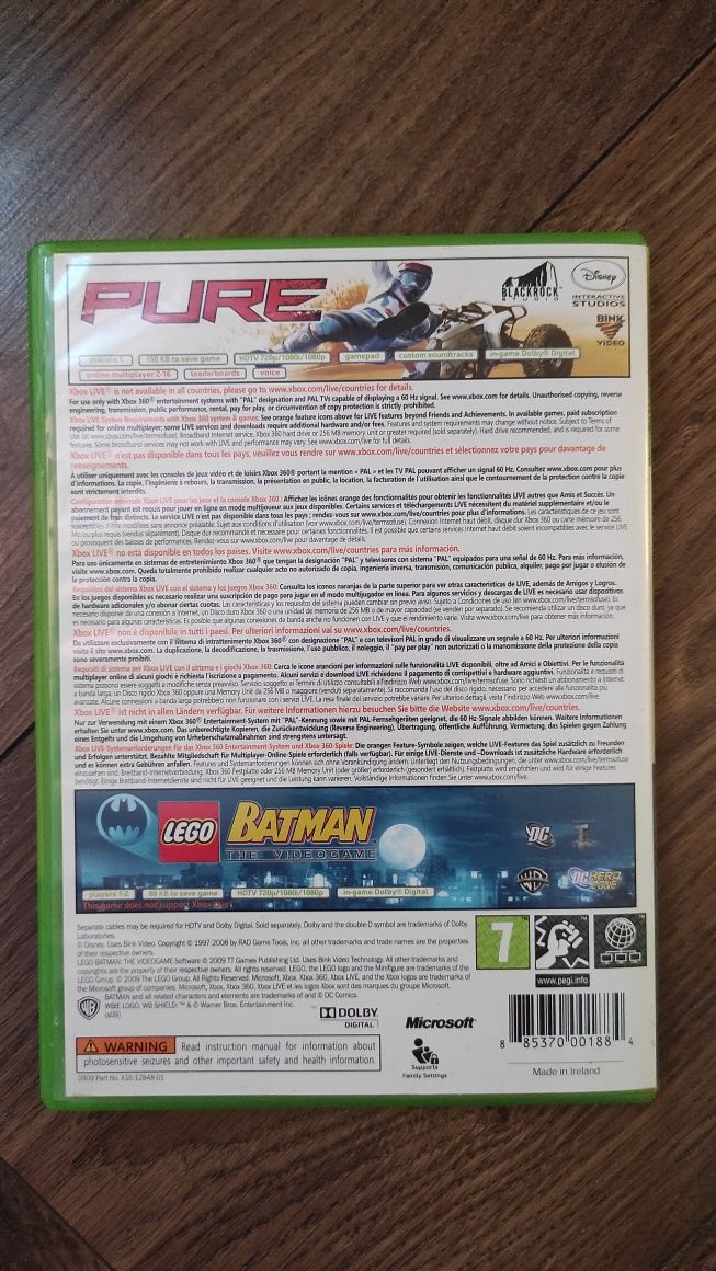 Gra LEGO Batman, Puree Xbox 360