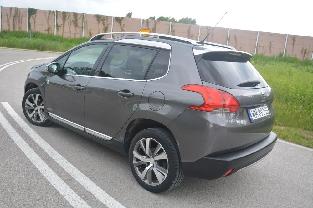 Peugeot 2008 Najbogatsza wersja ALASKA  kamera podświetlana podsufitka