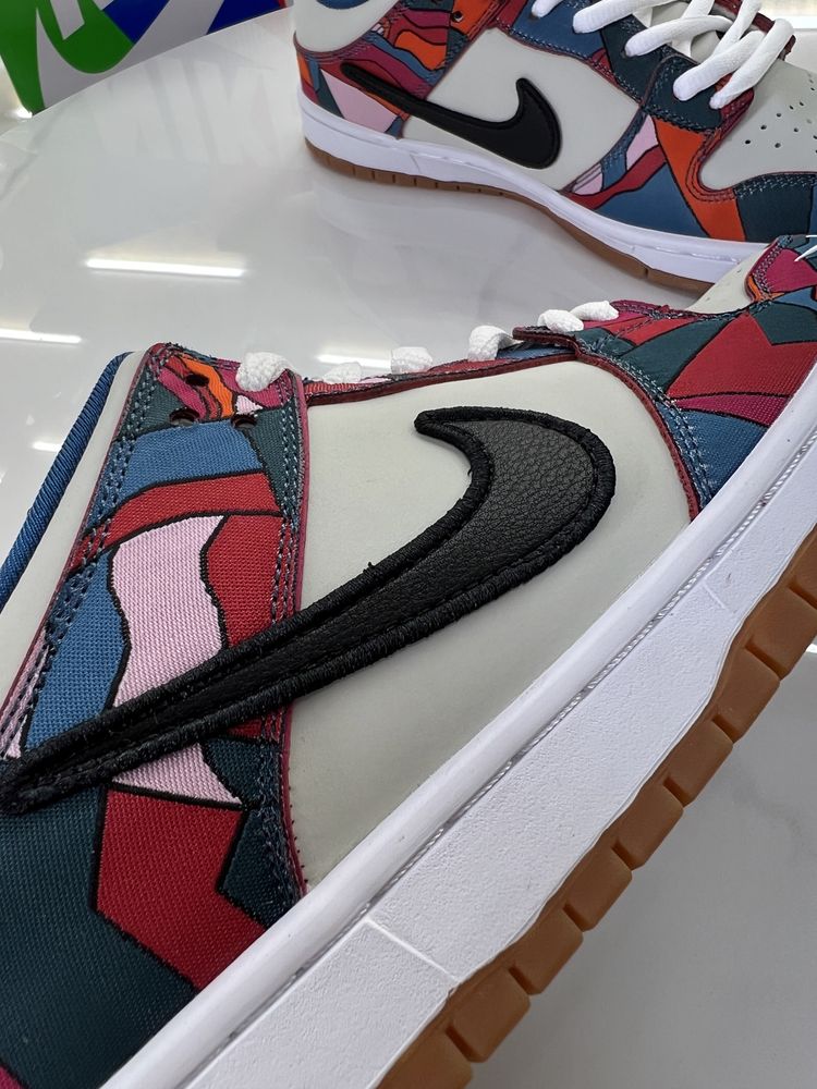 Кросівки Nike SB dunk Low Pro Parra Abstract Art  Multicolor
