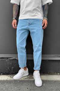 Чоловічі джинси МОМ в світлому кольорі