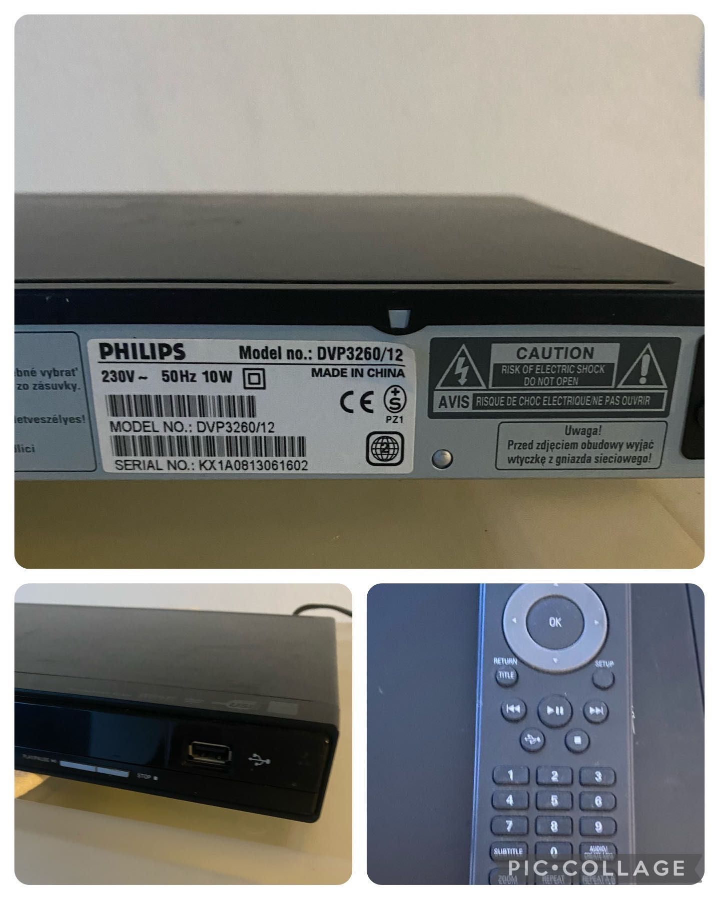 TV Sanitron + 2 leitores de DVD (Philips e Mitsai)
