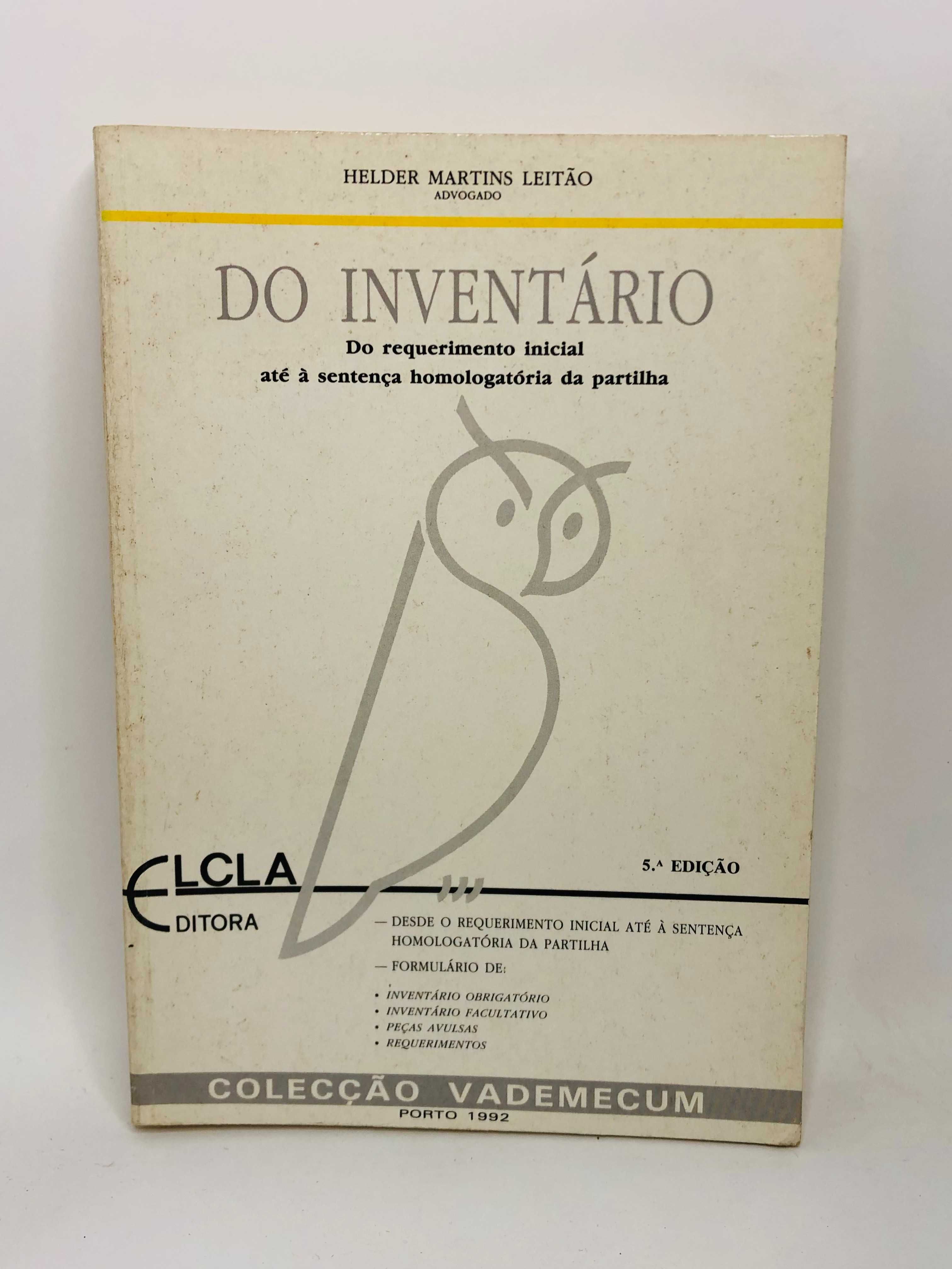 Do Inventário 5ª Edição - Helder Martins Leitão