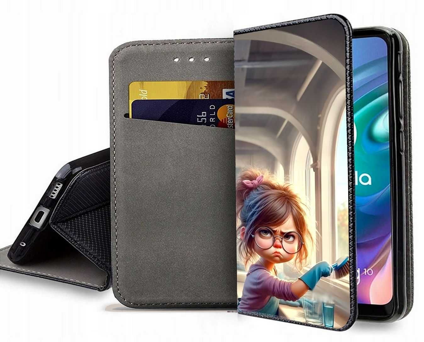 Apple iPhone 6 - Etui zamykane Bad Girls pokrowiec portfel case