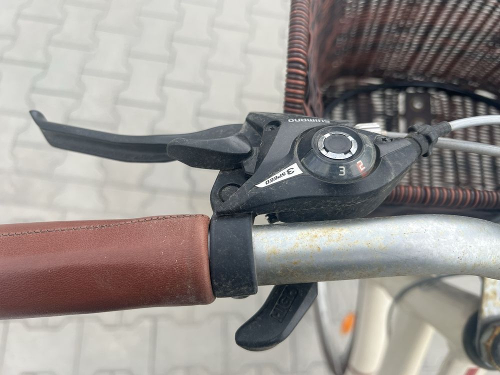 Giant rower damski z koszykiem stan dobry