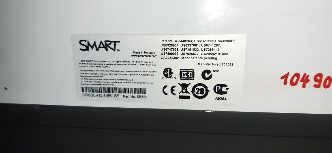 Интерактивная доска SMART Board M680