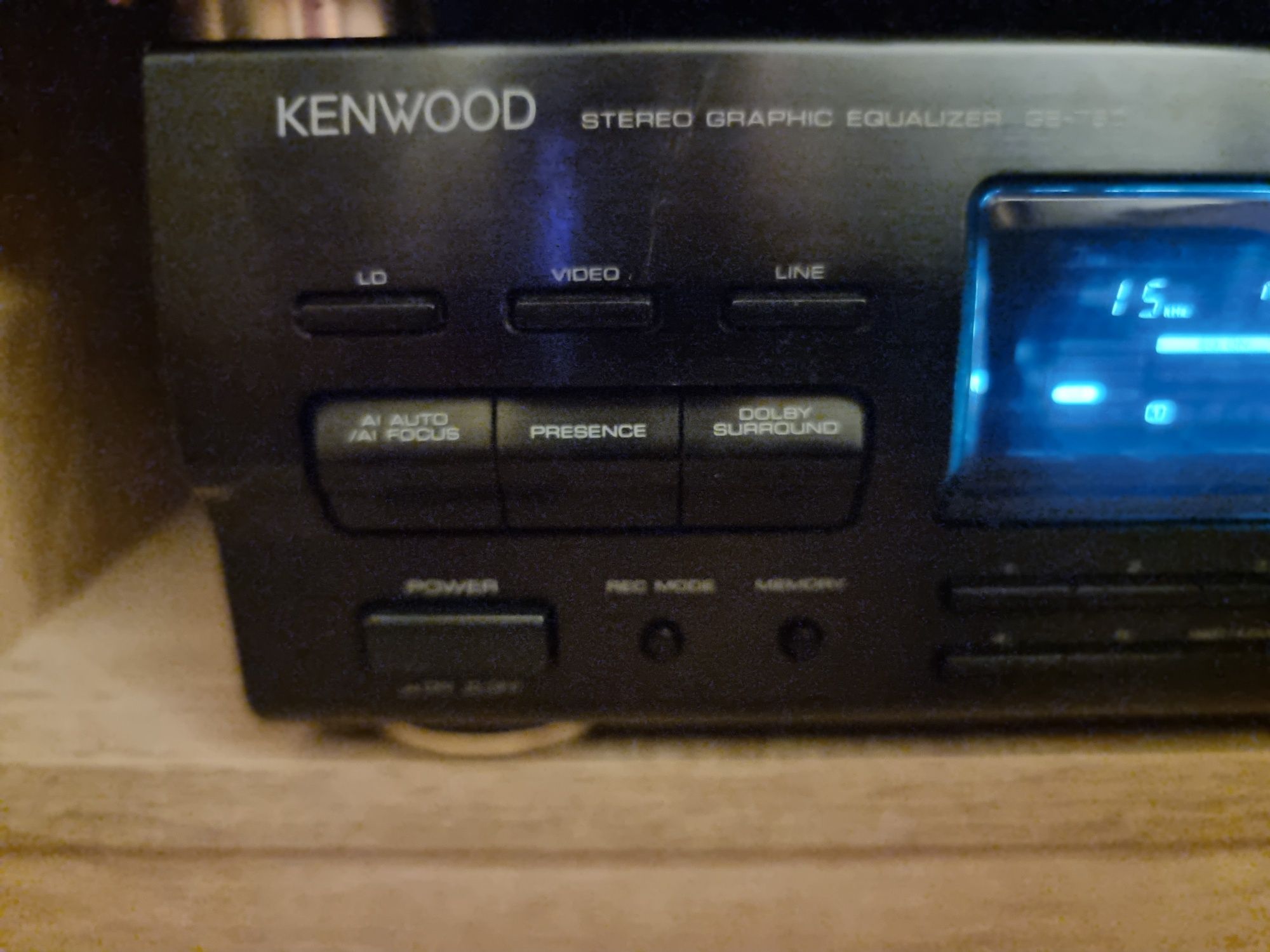 Kenwood GE-760 Korektor graficzny Widmo Equalizer