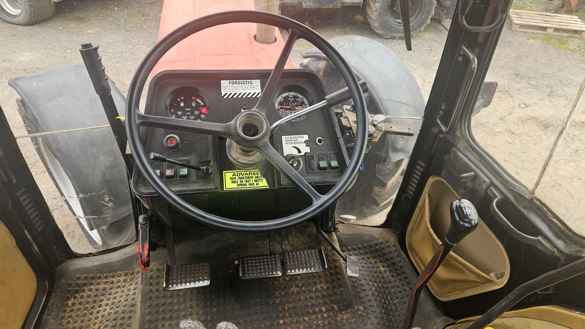 Traktor Case 1056 xl z Danii