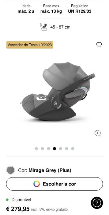 Cybex Cloud T i-Size (cadeira auto)