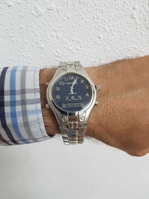 Zegarek nareczny Jean Delon Japan design meski nowa bateria