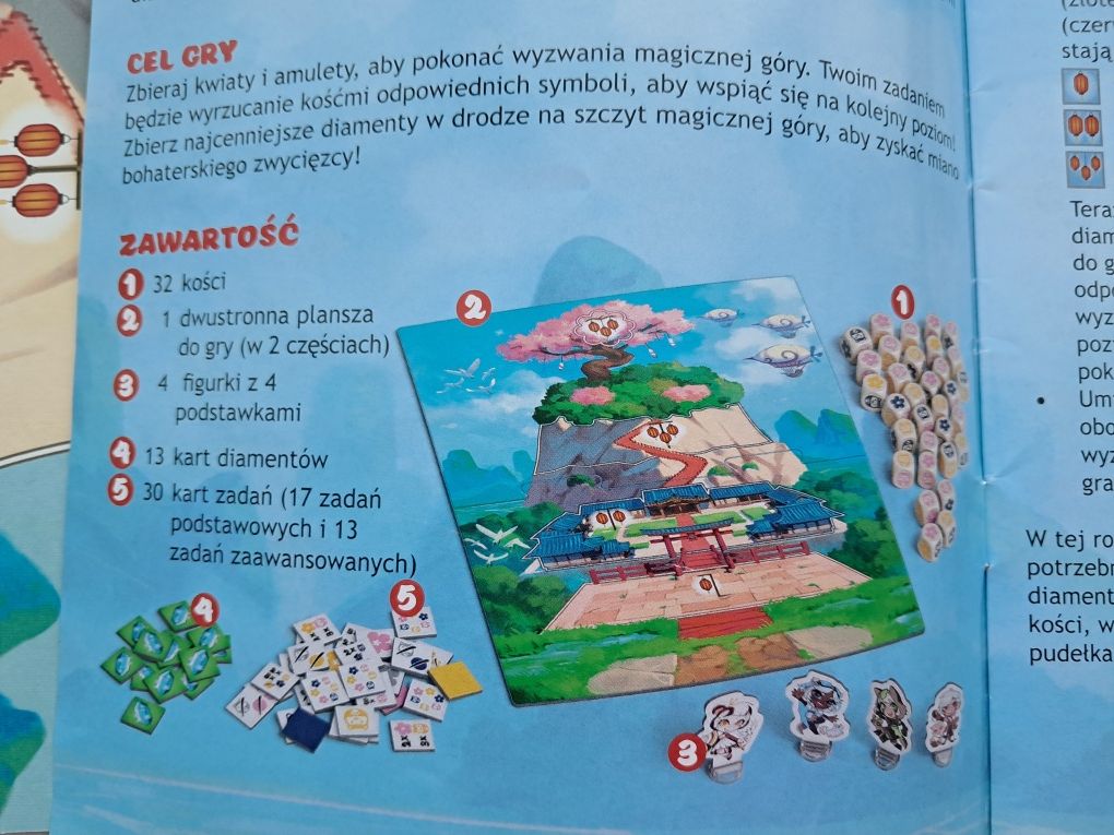 Sakura Heroes gra planszowa Ravensburger