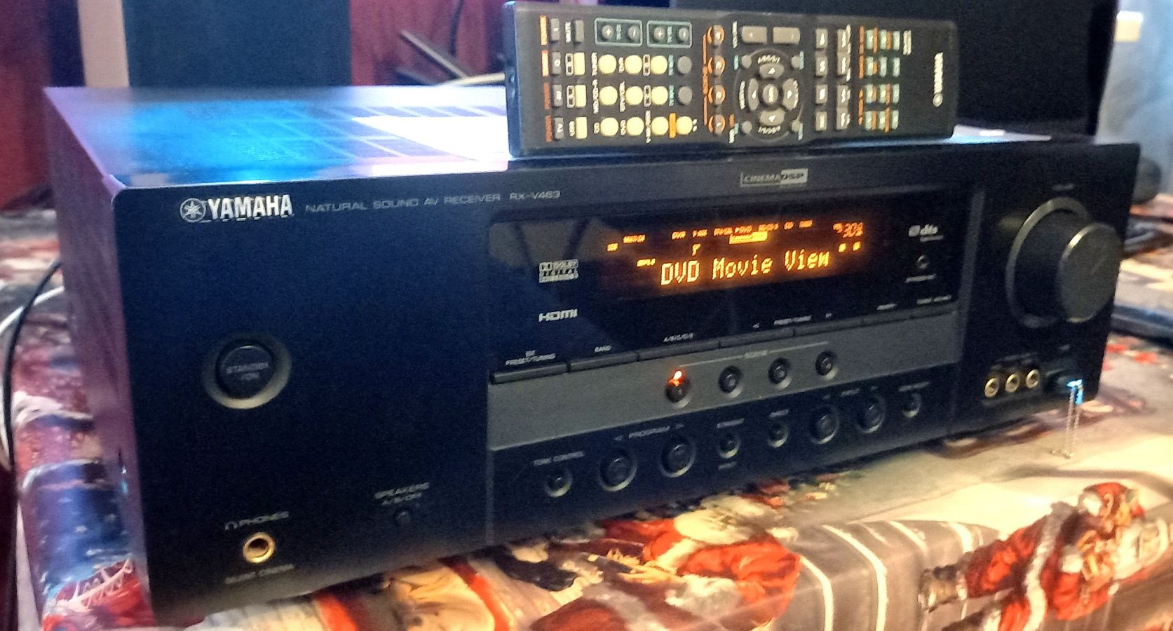 Yamaha RX-V463 5.1×110w HDMI/Optical/USB/DRC/YPAO/6-16om