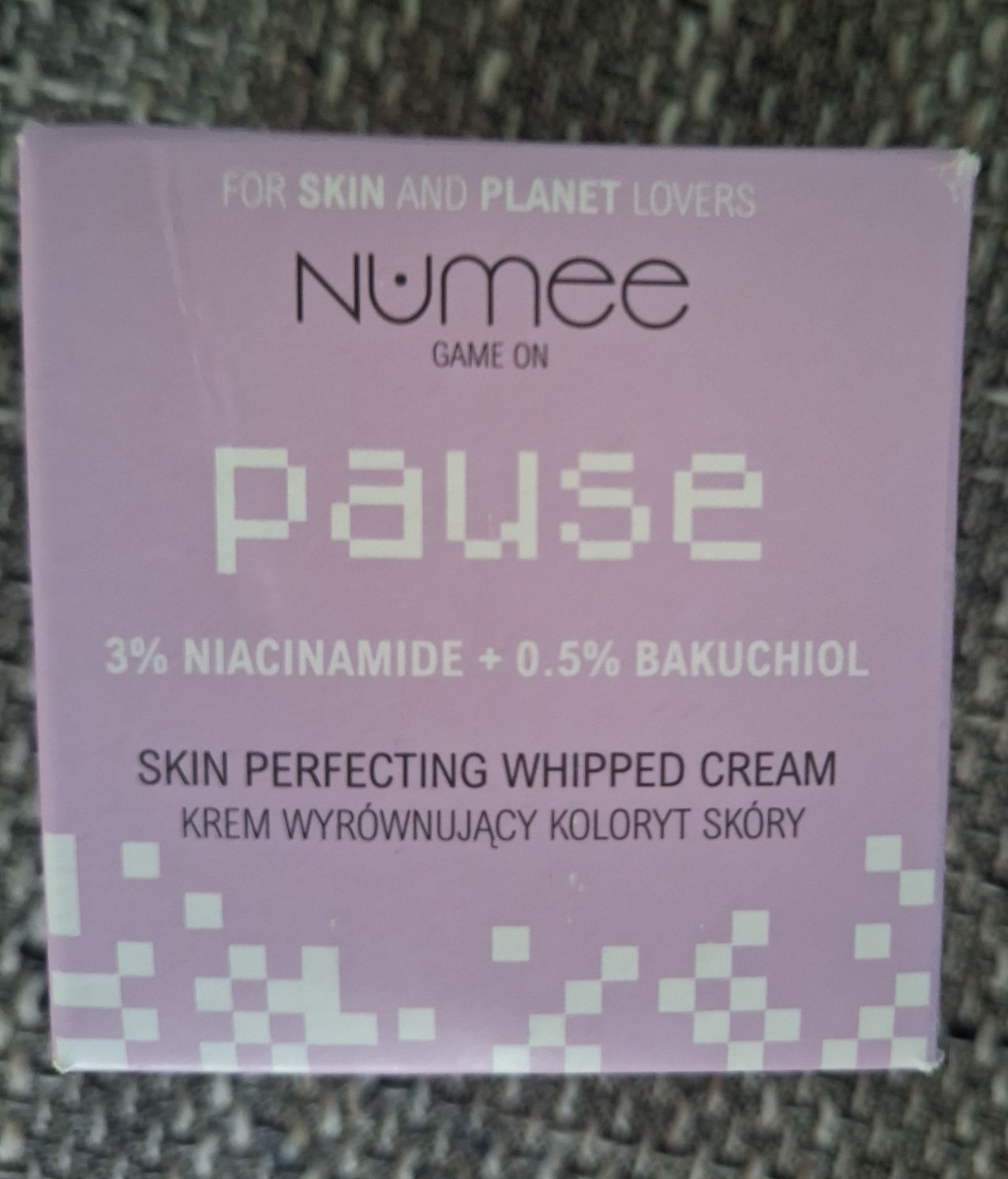 Krem do twarzy  Numee gameon pause