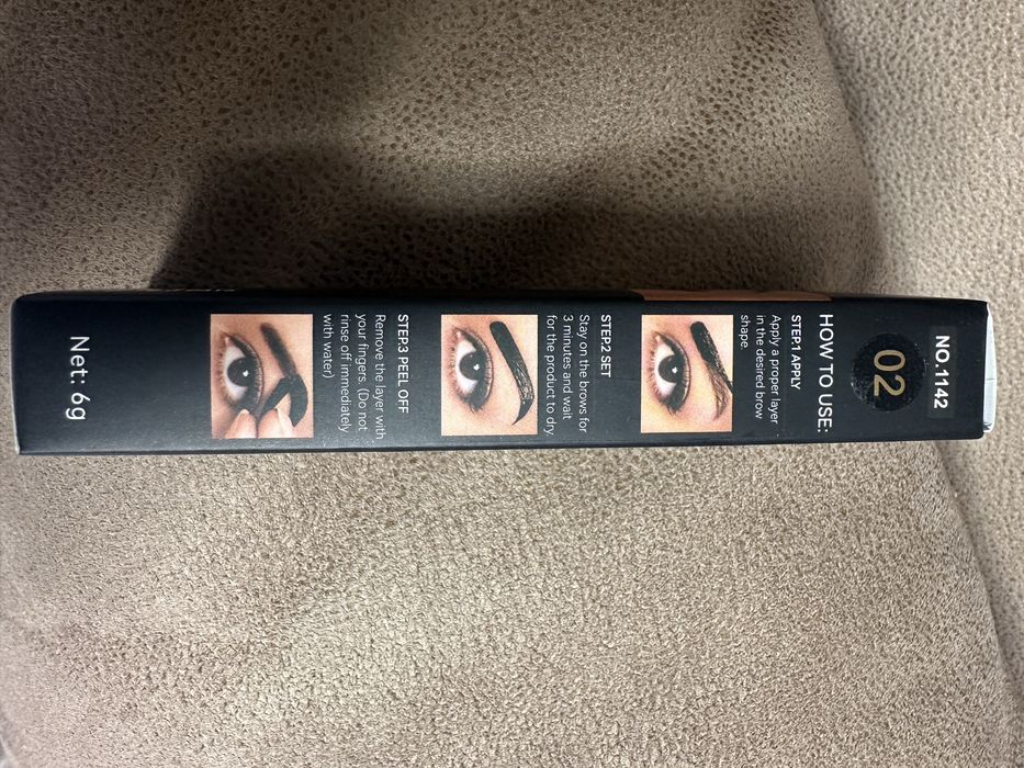 Краска для бровей тату