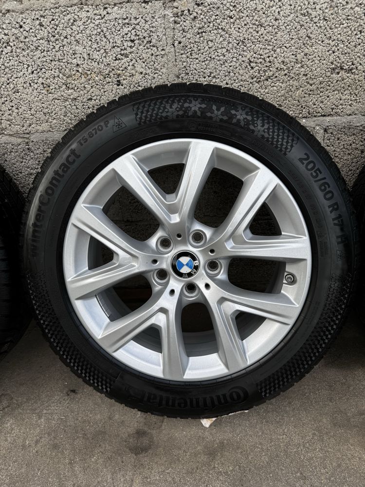 Koła Zimowe R17 5x112 BMW X2 F39 X1 F48 Opony 205/60/16 2023r. TPMS