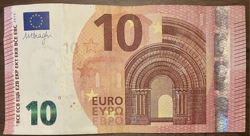 Nota 10€ capicua