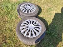 Felgi stalowe z oponami zimowymi Dębica  205/55 R16 5x100 toyota