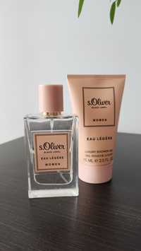 Perfumy s.Oliver black label 30 ml plus żel 75 ml