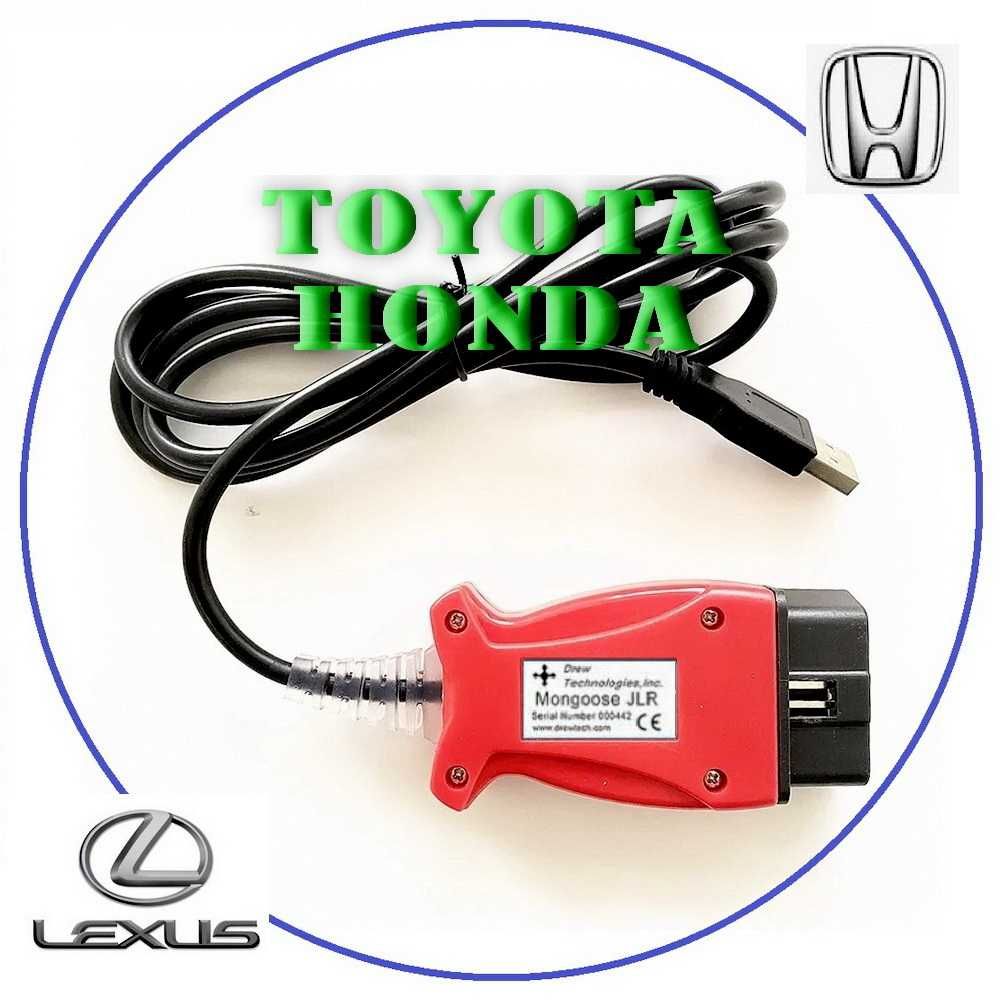 Автосканер Mongoose JLR Pro V160 Toyota,Honda,Land Rover,Volvo,Subaru