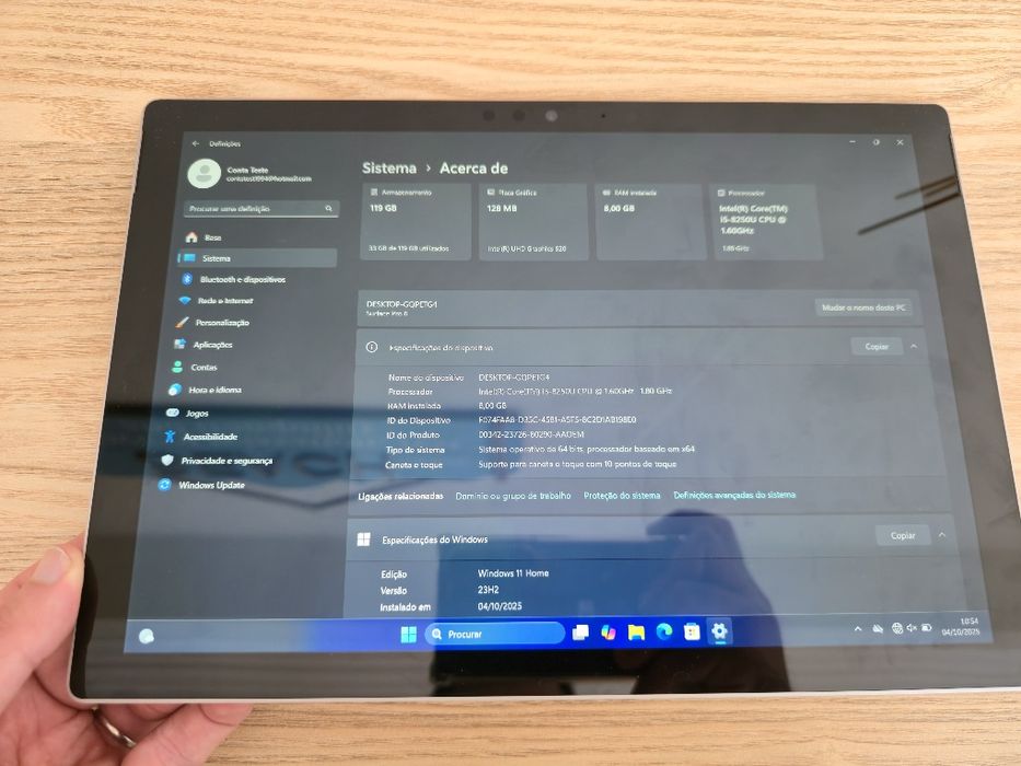 Microsoft Surface Pro 6 128GB