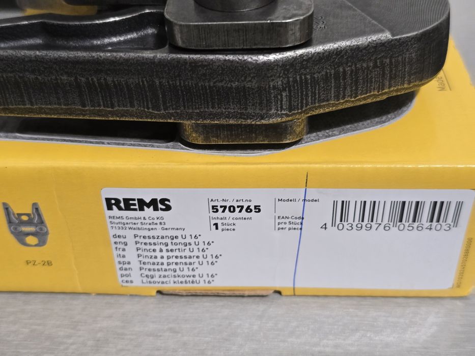 Szczęka Rems U16 nowa