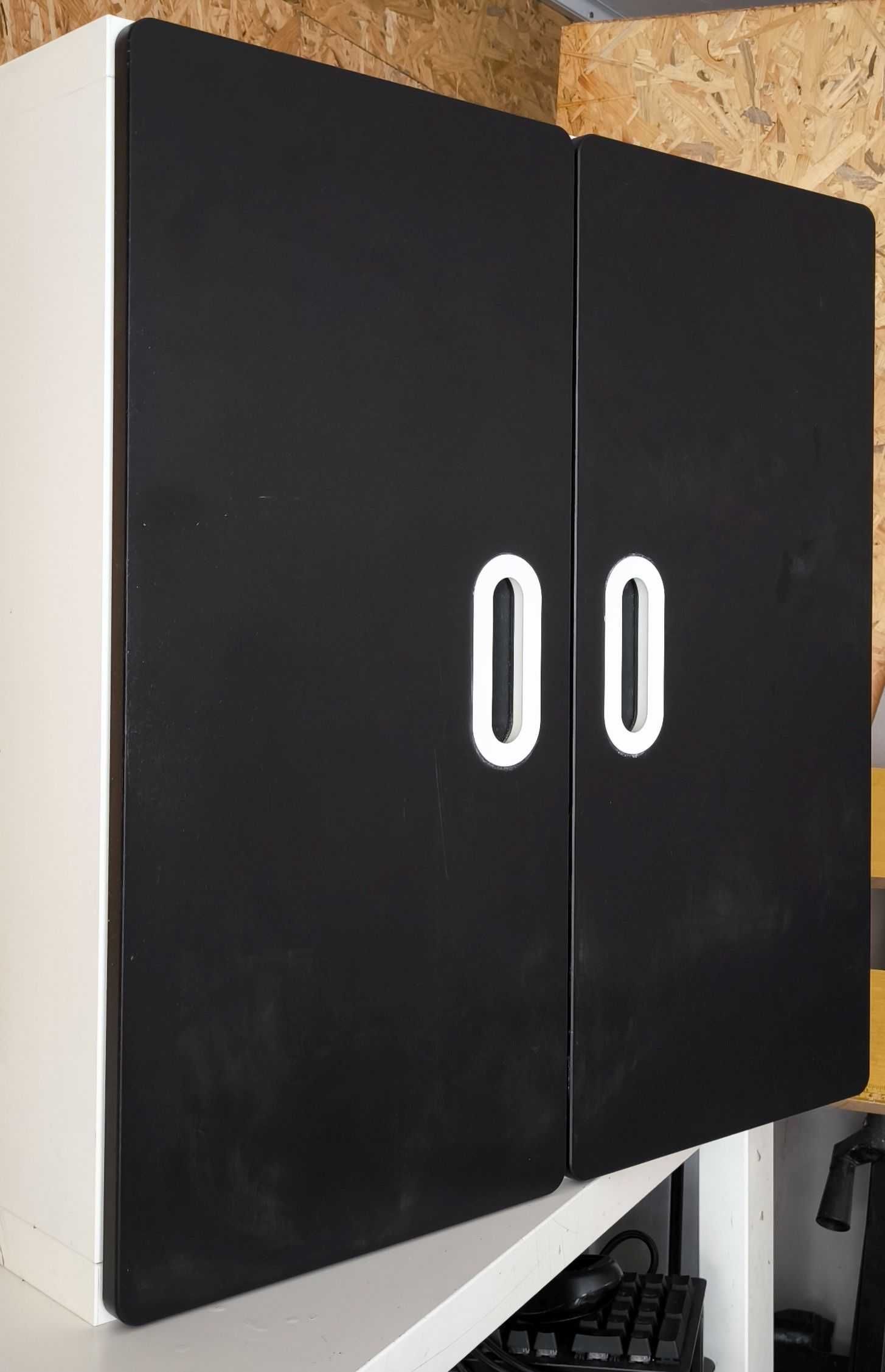 Ikea STUVA SMÅSTAD szafka wisząca czarna kreda tablicowa