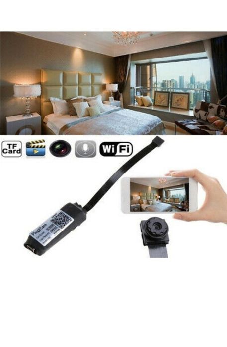 (NOVO) MICRO CÂMERA Espiã 1080P HD 8Horas Autonomia - App Tempo Real