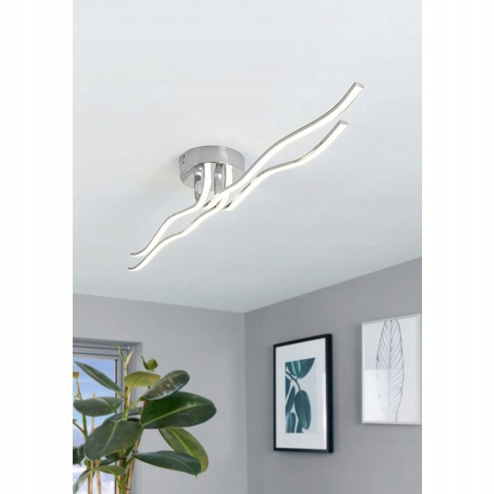 Lampa sufitowa EGLO RONCADE LED biały, chrom