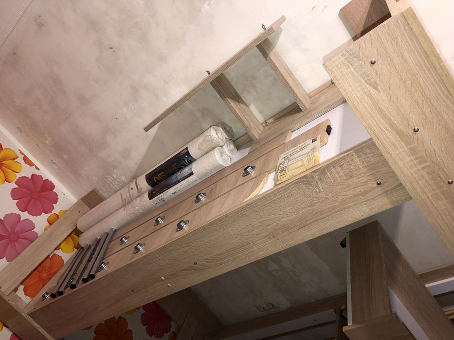 Кровать двухъярусная с ящиками Дуэт-3 Пехотин