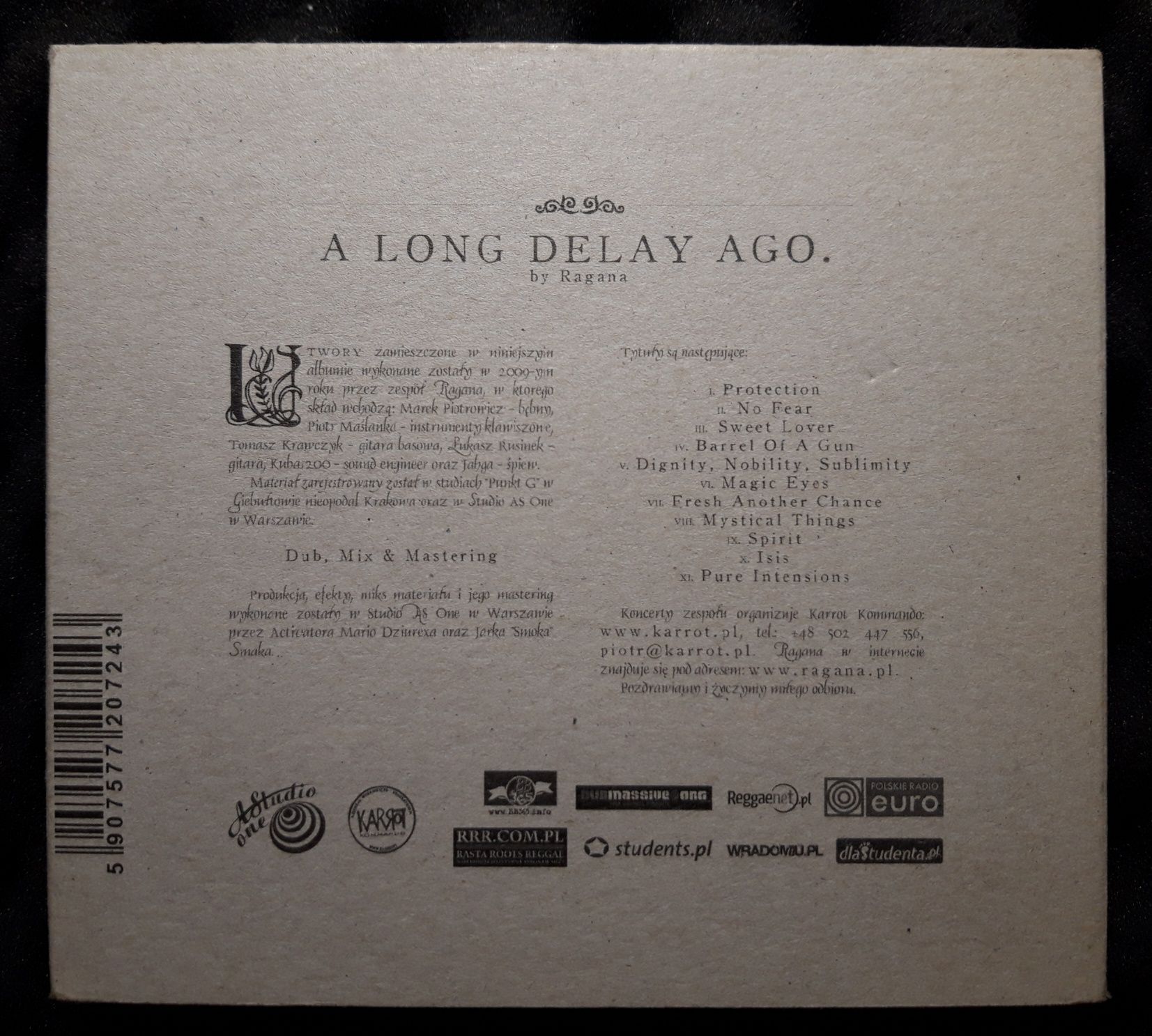 Ragana – A Long Delay Ago (CD, 2010)