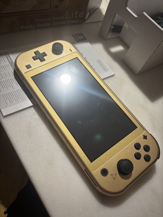 Nintendo switch lite hyrule (edição limitada zelda)