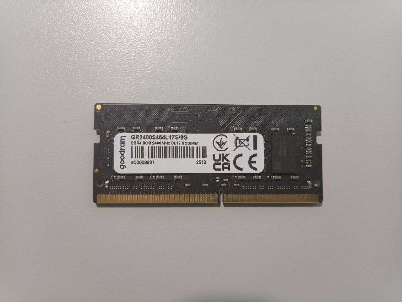 ОЗУ DDR4 8gb 2400MHz