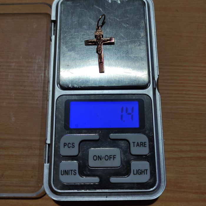Золотий хрестик 585 проби